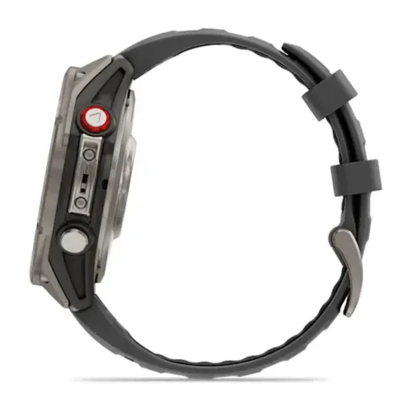 Garmin fenix 8 Pro 47 mm AMOLED Sapphire Titanium išmanusis sportinis laikrodis (Grafito spalvos)