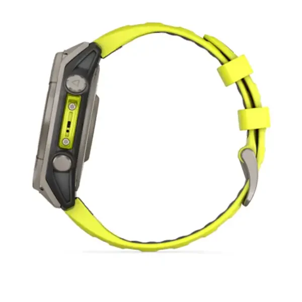 Garmin fēnix 8 – 47 mm, Solar, Sapphire išmanusis sportinis laikrodis (Titano spalvos)