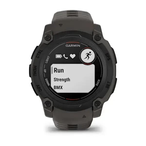 Garmin Instinct® E – 40 mm išmanusis sportinis laikrodis (juodas)