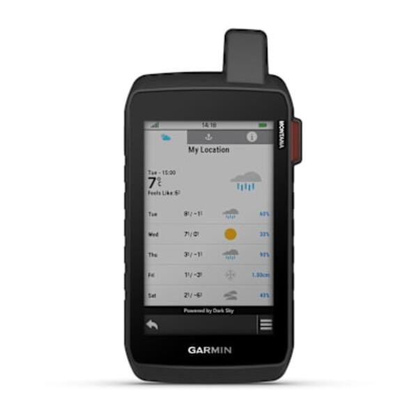 Garmin Montana&reg; 760i Tvirtas GPS delninis įrenginys su jutikliniu ekranu, &bdquo;inReach&reg; technologija ir 8 megapikselių kamera
