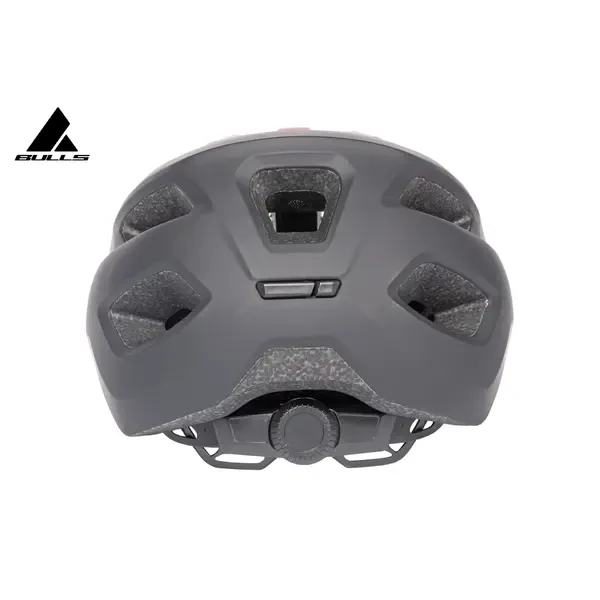 Šalmas Bulls Comox FF 2.0Youth juoda/raudona