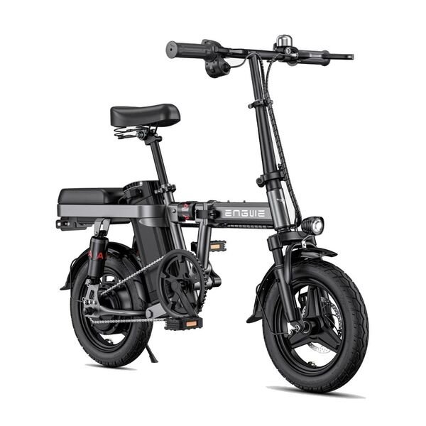 Dviratis 14" elektrinis Engwe T14 pilkas