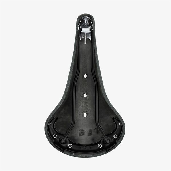 Dviračio balnas Brooks Leder B17 Narrow juoda