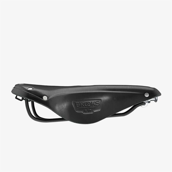Dviračio balnas Brooks Leder B17 Narrow juoda