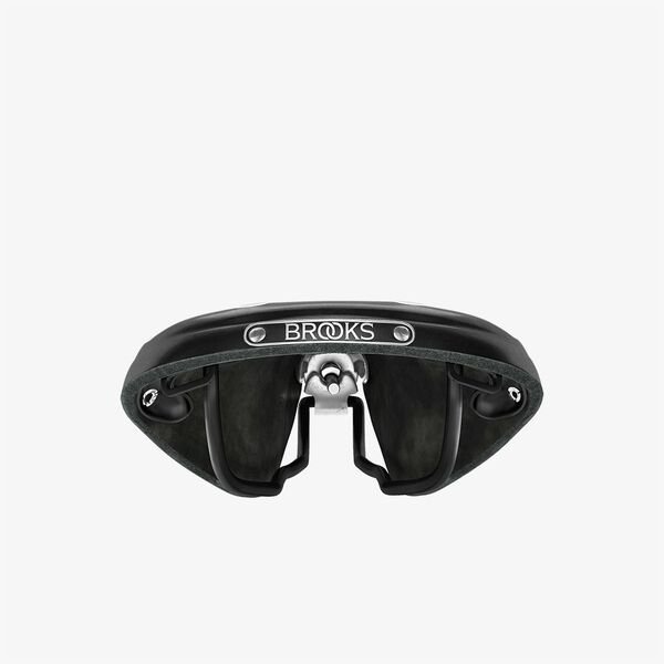 Dviračio balnas Brooks Leder B17 Narrow juoda