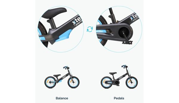 Dviratis nuo 3m iki 7m smarTrike Xtend  - blue