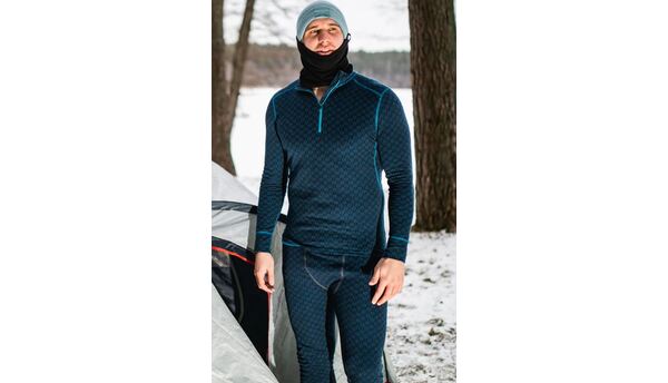 Termo kelnės Thermowave vyr. Merino Xtreme t.mėlynos 