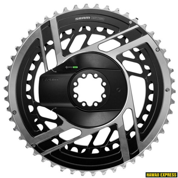 Galios matuoklis SRAM Kit DM 5037T Red AXS E1 Black/Silver (Power Meter including Chainrings, FD setup tool)