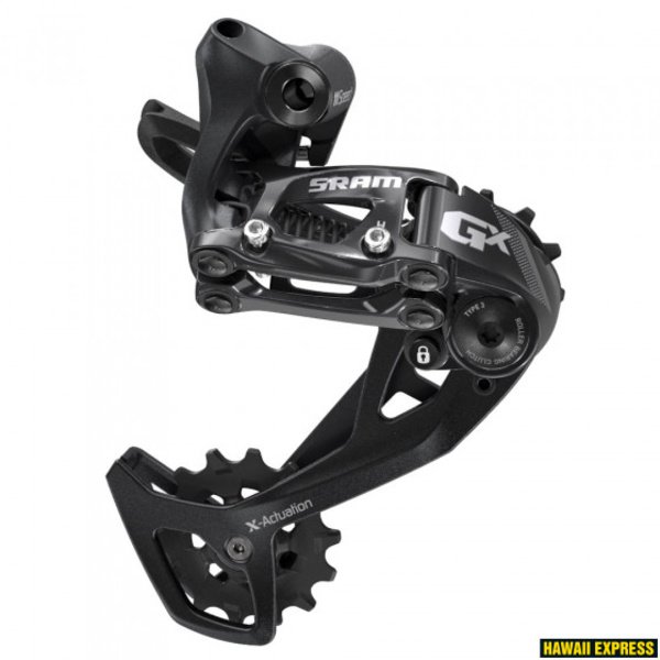 Galinis pavarų perjungėjas SRAM GX 2X11-Speed Long Cage Black