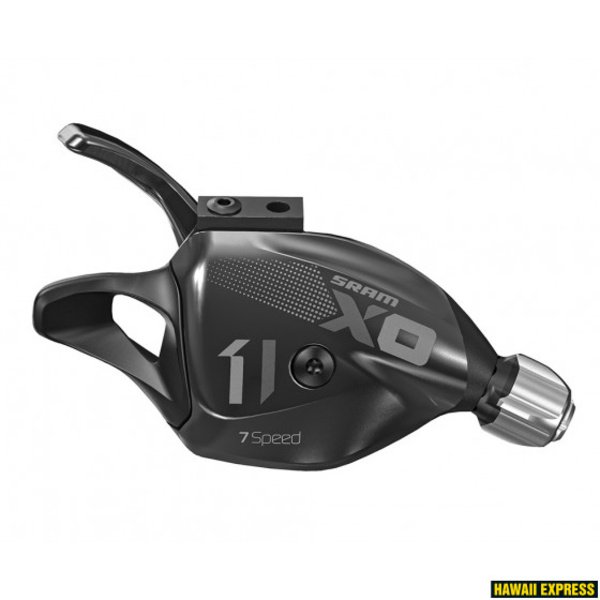 Pavarų rankenėlė SRAM X01DH Trigger 7-Speed Rear With Discrete Clamp Black