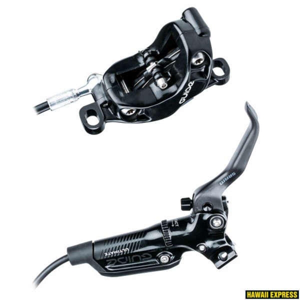 Diskiniai stabdžiai SRAM Guide Ultimate, Carbon Lever, Ti Hardware, Reach, SwingLink, Contact, Black Ano Front 950mm Hose (Rotor/Bracket sold separately) A1