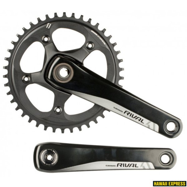 &Scaron;vaistiklis SRAM Crank Rival1 GXP 1725 42T X-SYNC (GXP Cups Not Included)