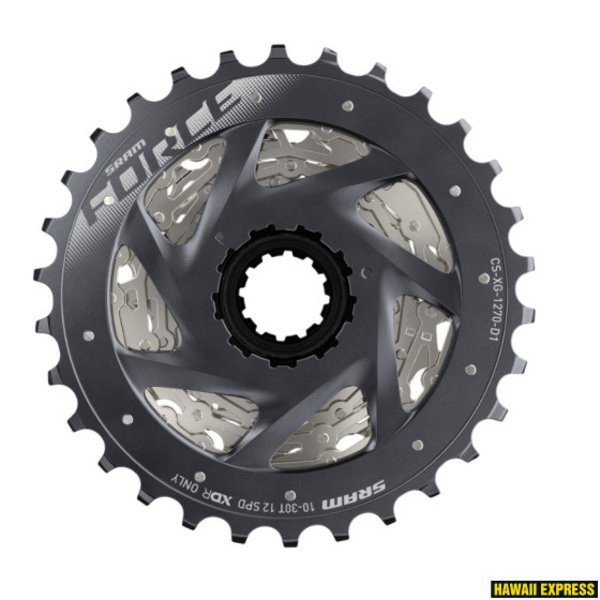 Kasetė SRAM 12s XG-1270 D1 Silver 10-30T