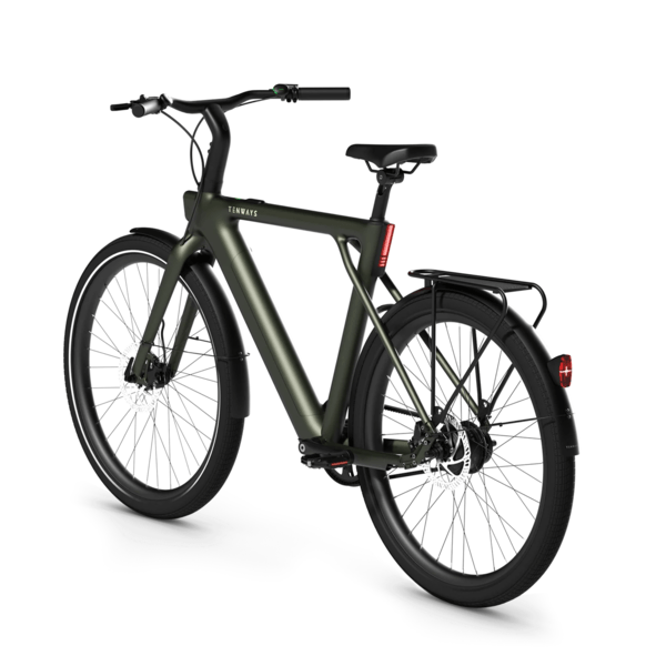 Dviratis 28" elektrinis Tenways CGO009 250Wh vyr. žalias 