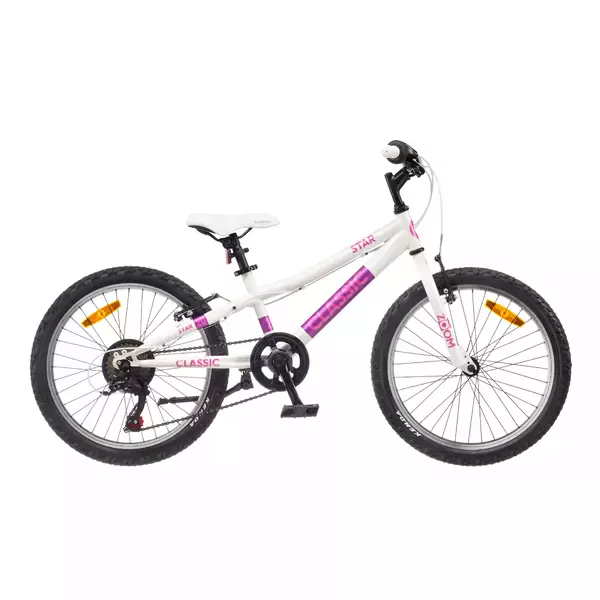 Dviratis 20  CLASSIC STAR 20 GIRL 20  white classic