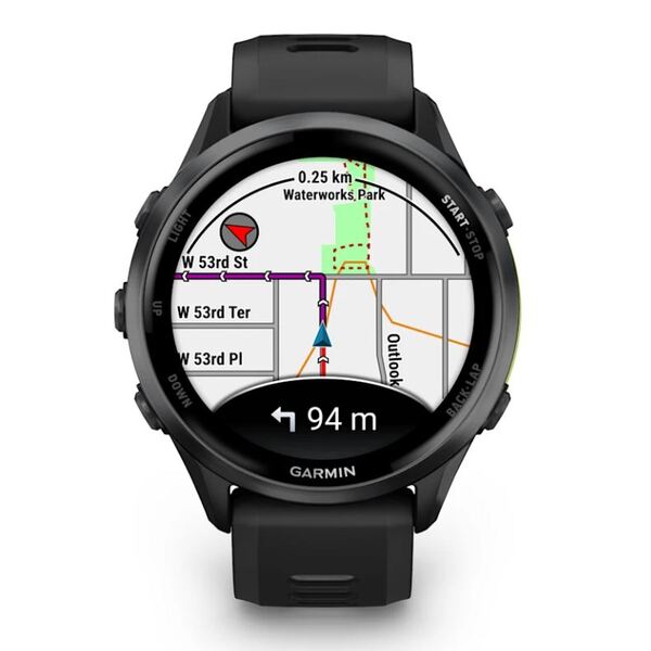 Garmin Forerunner® 970 išmanusis sportinis laikrodis, juodas
