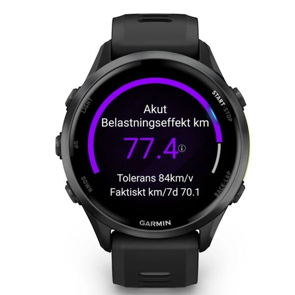 Garmin Forerunner® 970 išmanusis sportinis laikrodis, juodas