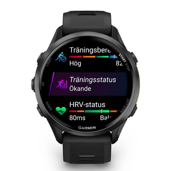 Garmin Forerunner® 970 išmanusis sportinis laikrodis, juodas