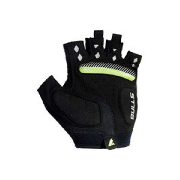Dviratininko pirštinės  BULLS Night Hawk juoda/mėlyna