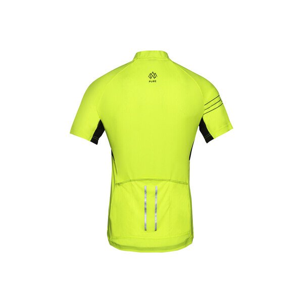 Marškinėliai vyr. trumpom rankovėm Apura Pure 3.0 geltoni