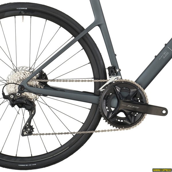 Dviratis 28  SCOTT ADDICT 50 carbon grey Scott