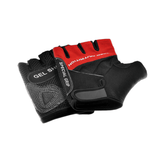 Treniruočių pir&scaron;tinės TREC #02 / PIR&Scaron;TINĖS GEL SHOCK RED XL