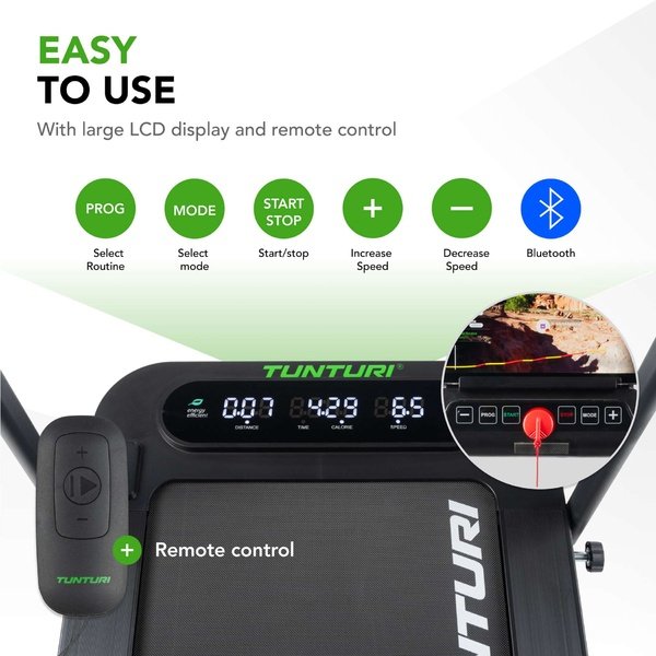 Bėgimo takelis TUNTURI Cardio Fit T5 su Bluetooth
