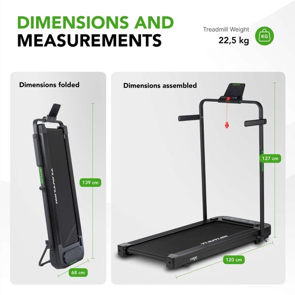 Bėgimo takelis TUNTURI Cardio Fit T5 su Bluetooth