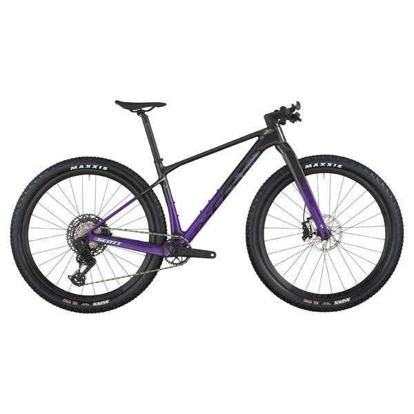 Dviratis 28  SCOTT SCALE GRAVEL 10 carbon black/indigo purple Scott