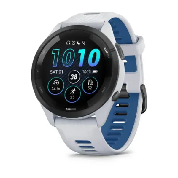 Garmin Forerunner 265 išmanusis sportinis laikrodis (Whitestone / Tidal Blue)