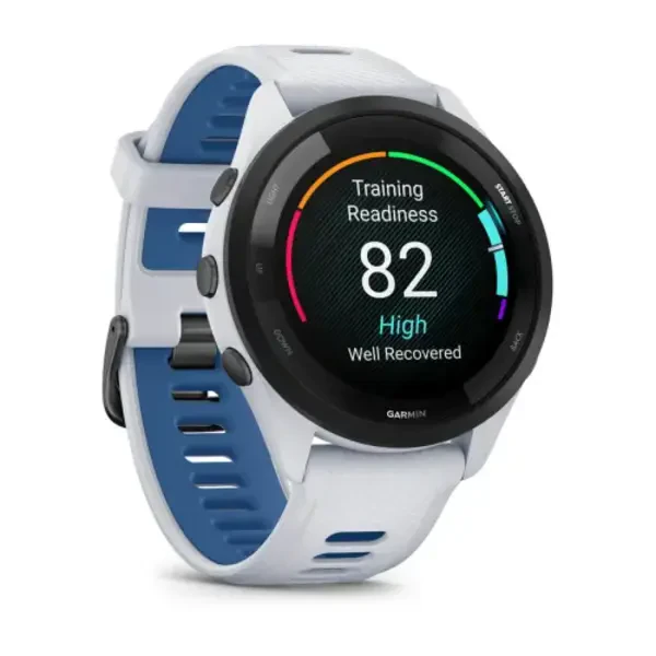 Garmin Forerunner 265 išmanusis sportinis laikrodis (Whitestone / Tidal Blue)