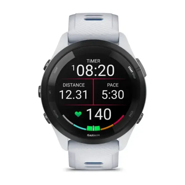 Garmin Forerunner 265 išmanusis sportinis laikrodis (Whitestone / Tidal Blue)
