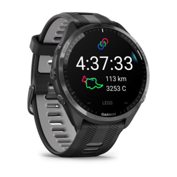 Garmin Forerunner 965 išmanusis sportinis laikrodis (Pilkos anglies spalvos) 