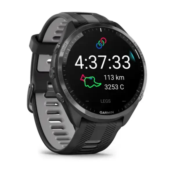 Garmin Forerunner 965 išmanusis sportinis laikrodis (Pilkos anglies spalvos) 