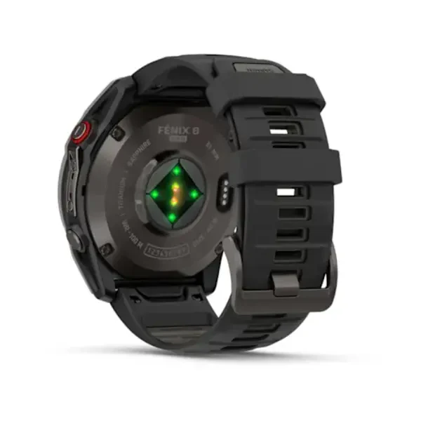 Garmin fenix 8 Pro 51 mm AMOLED Sapphire išmanusis sportinis laikrodis (Juodos spalvos)