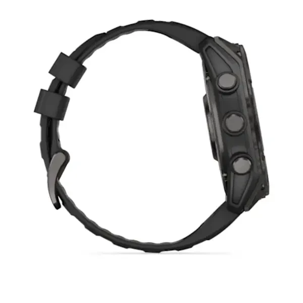 Garmin fenix 8 51mm Sapphire, AMOLED DLC išmanusis sportinis laikrodis (Carbon Grey spalvos)
