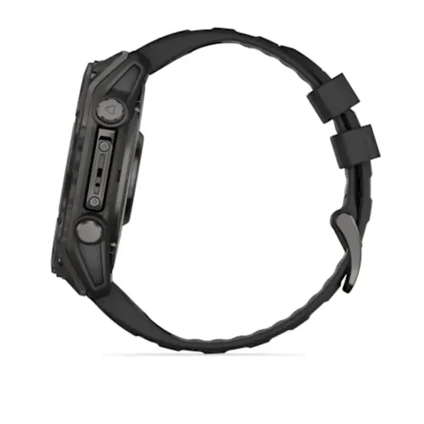 Garmin fenix 8 51mm Sapphire, AMOLED DLC išmanusis sportinis laikrodis (Carbon Grey spalvos)