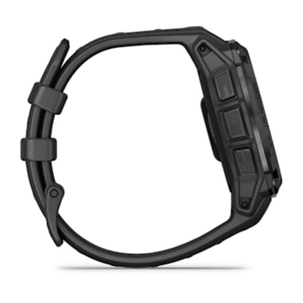 Garmin Instinct&reg; 3 &ndash; 45 mm, Solar, Tactical Edition i&scaron;manusis sportinis laikrodis  Juodas su juodu dirželiu 