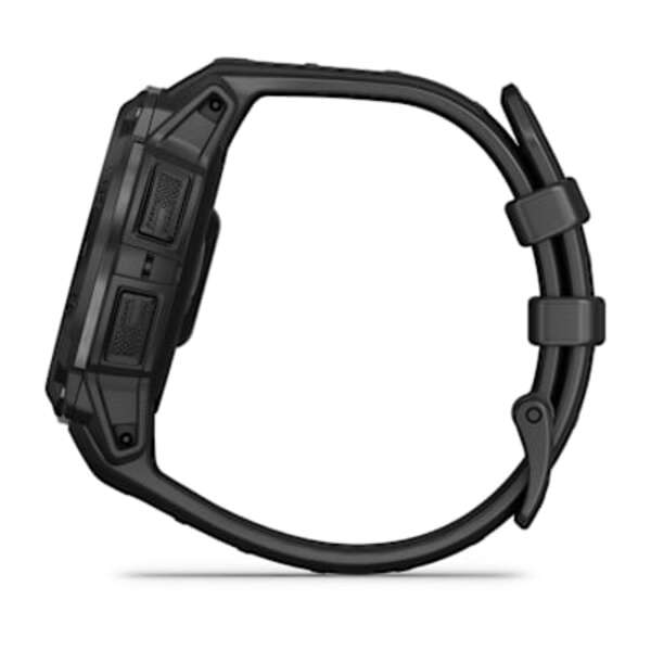 Garmin Instinct&reg; 3 &ndash; 45 mm, Solar, Tactical Edition i&scaron;manusis sportinis laikrodis  Juodas su juodu dirželiu 