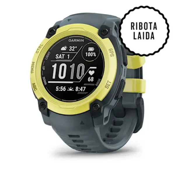 Garmin Instinct® E – 40 mm išmanusis sportinis laikrodis (Elektrinės žaliosios citrinos spalvos)