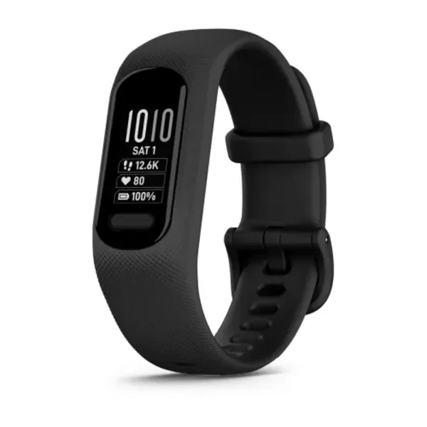 Garmin vívosmart® 5 išmanioji sportinė apyrankė (Juoda, didelis dydis)