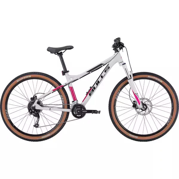 Dviratis 27,5 Bulls Zarena 2 mot. 18g šviesiai pilkas 