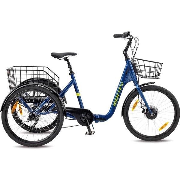 Dviratis 24   E-TRIKE NUKE 24 24  blue monty bikes