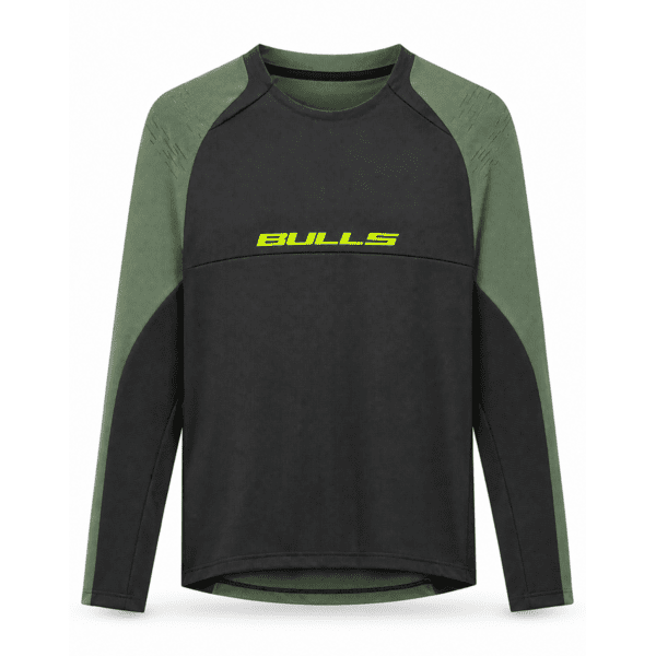 Marškinėliai vyr. Trumpom rankovėm BULLS Freeride Langa Bl-Khaki