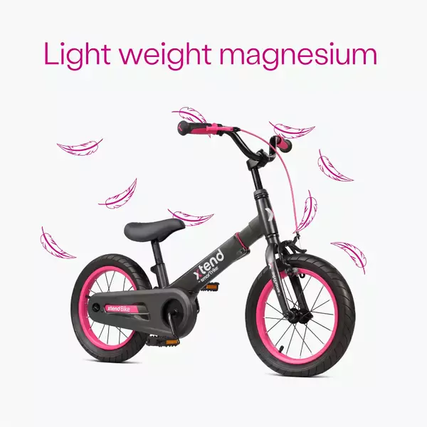 Dviratis nuo 3m iki 7m smarTrike Xtend  - pink