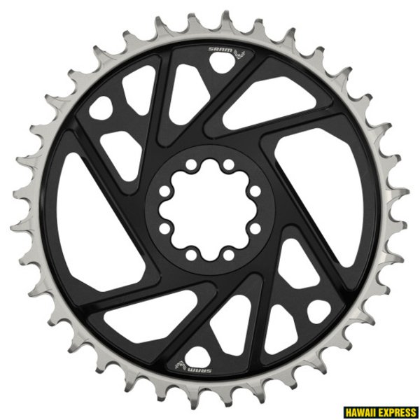 Priekinė žvaigždė SRAM T-TYPE 36T Direct Mount 3mm Offset Eagle (including 8 bolts) Black - XX D1