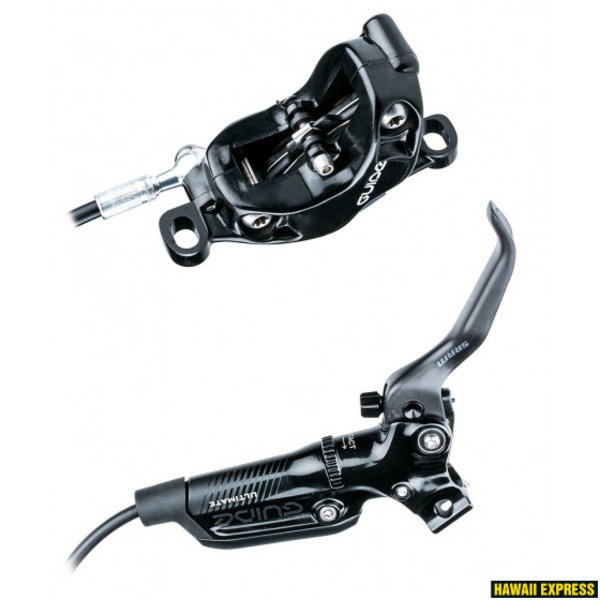 Diskiniai stabdžiai SRAM Guide Ultimate, Carbon Lever, Ti Hardware, Reach, SwingLink, Contact, Black Ano Rear 1800mm Hose (Rotor/Bracket sold separately) A1