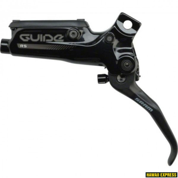 Stabdžių dalis SRAM LEVER ASSEMBLY - ALUMINUM LEVER (ASSEMBLED, NO HOSE, INCLUDES BARB & OLIVE) VERSION 2 BLACK - GUIDE RS
