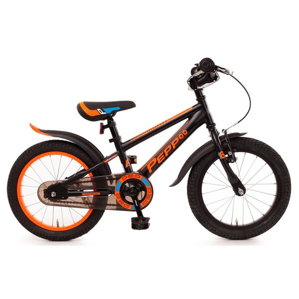 Dviratis 16" Bachtenkirch Pepp 1g juodas