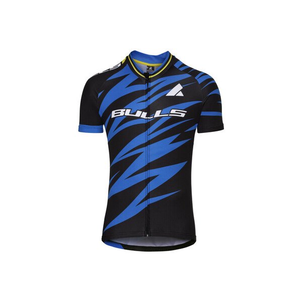 Marškinėliai vaikiški trumpom rankovėm Bulls Kids Team mėlyni